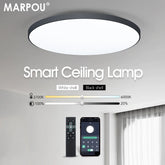 MARPOU Smart ceiling lamp led lamp for bedroom ceiling lights with Remote control