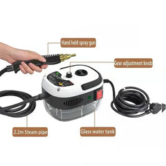 2500W Portable Steam Cleaner High Temperature Sterilization Pressure