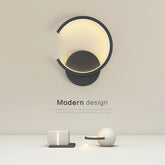 Modern LED Wall Lamp Nordic Black White Golden Wall Lighting For Living Bedroom