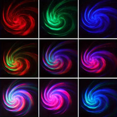 LED Galaxy Projector Light Colorful Galaxy Sky Projector Bedroom Night Light Kids Room Decoration