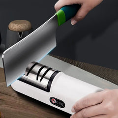 Kitchen Electric Knife Sharpener Multifunctional Automatic Professional 4 Gears Electric Knife Sharpener