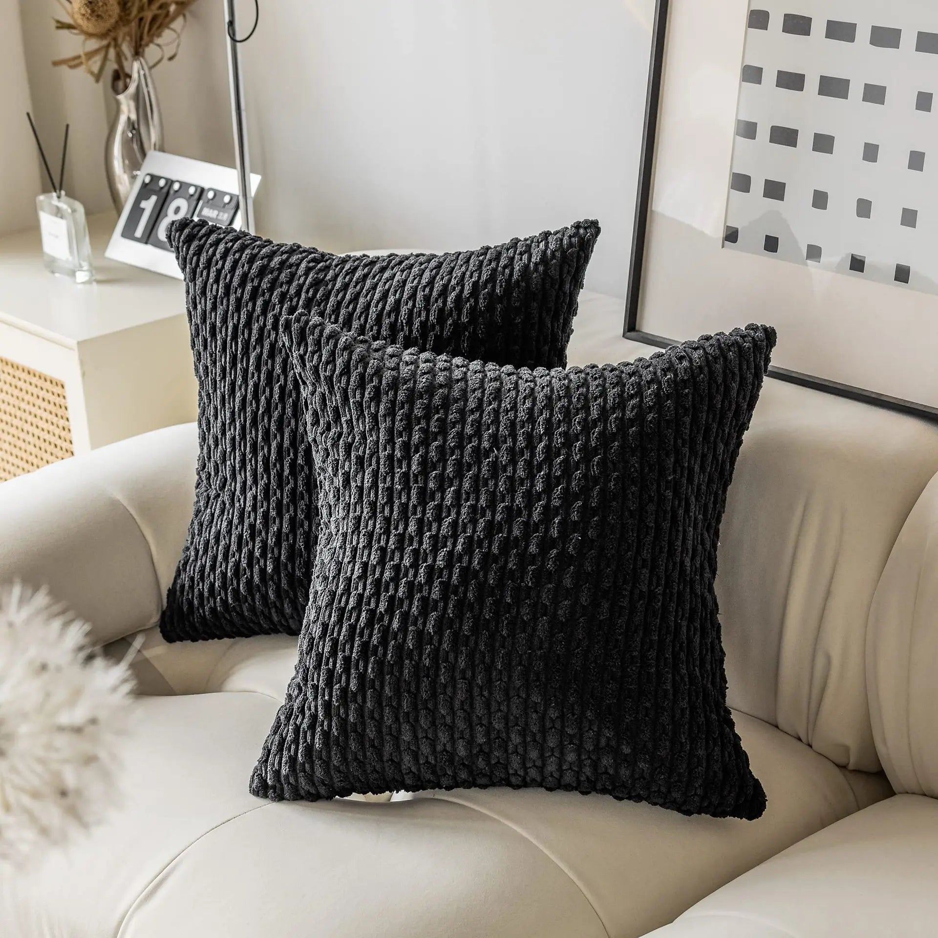 Cushion Cover 45x45cm High Quality Decorative Pillow Cover for Livingroom Decor