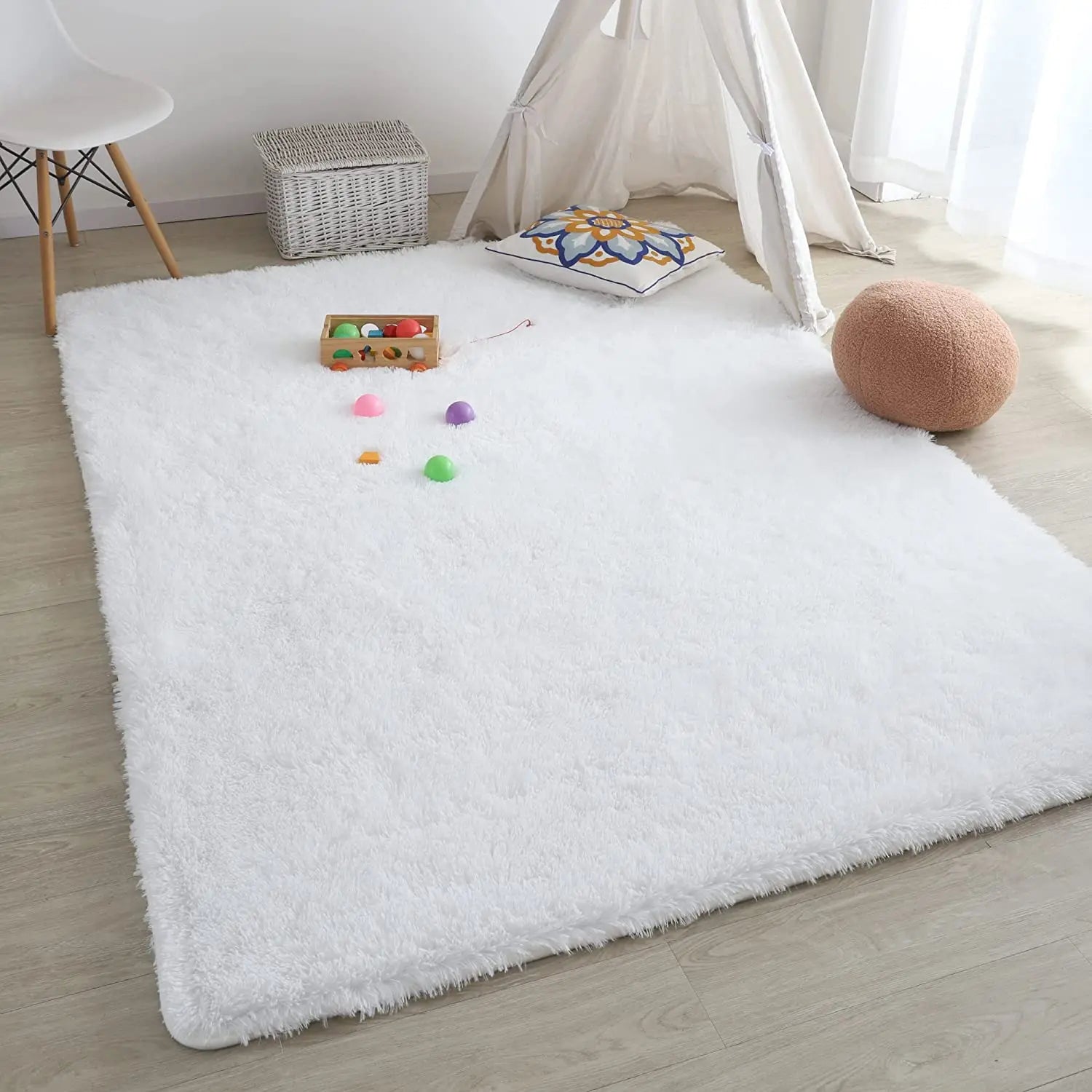 Plush Carpet For Living Room Sofa Floor Cushions