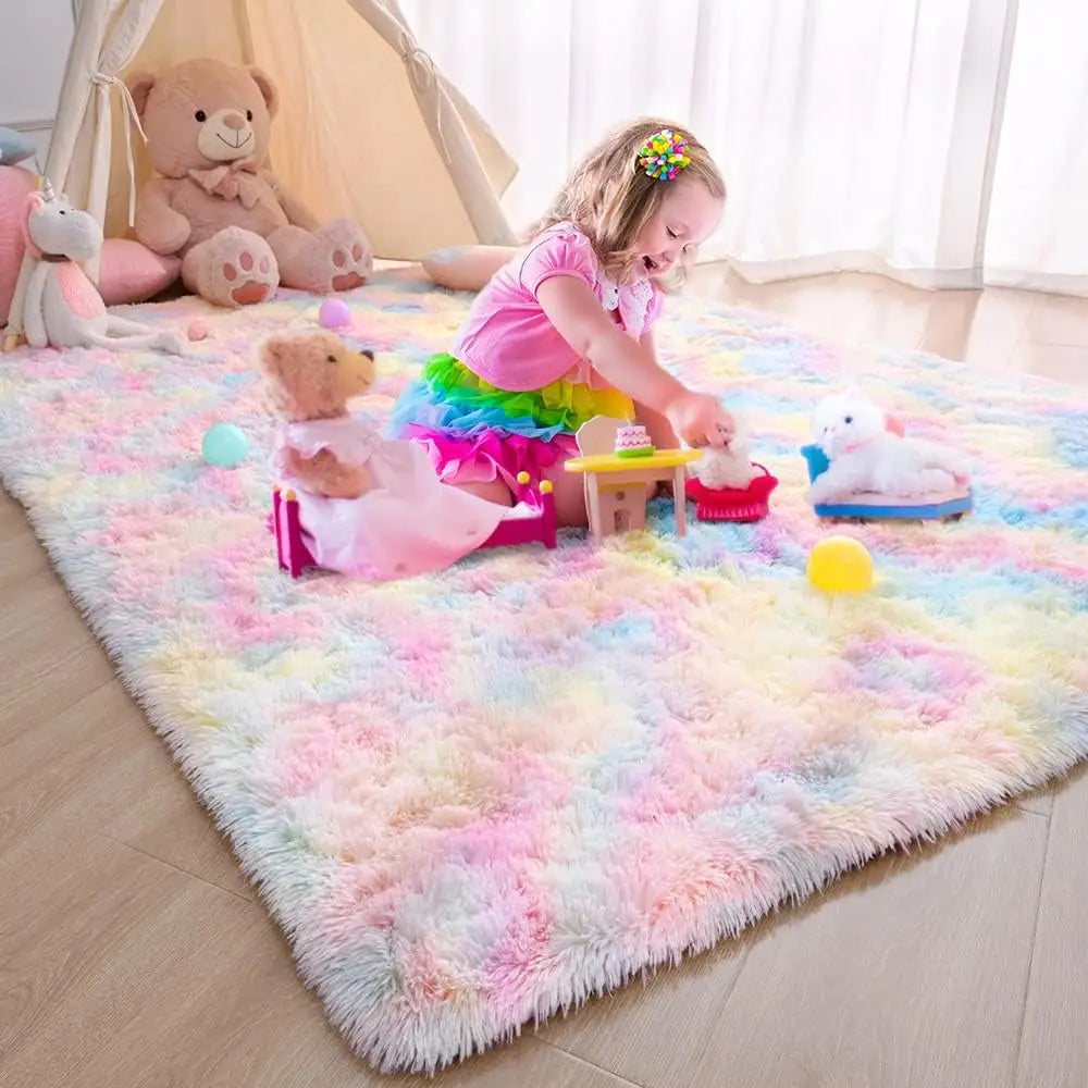 Plush Carpet For Living Room Sofa Floor Cushions