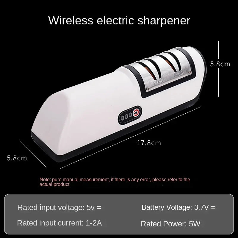 Kitchen Electric Knife Sharpener Multifunctional Automatic Professional 4 Gears Electric Knife Sharpener