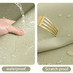 Leather Table cloth for Home Easy Clean Table Protector Waterproof Tea Coaster