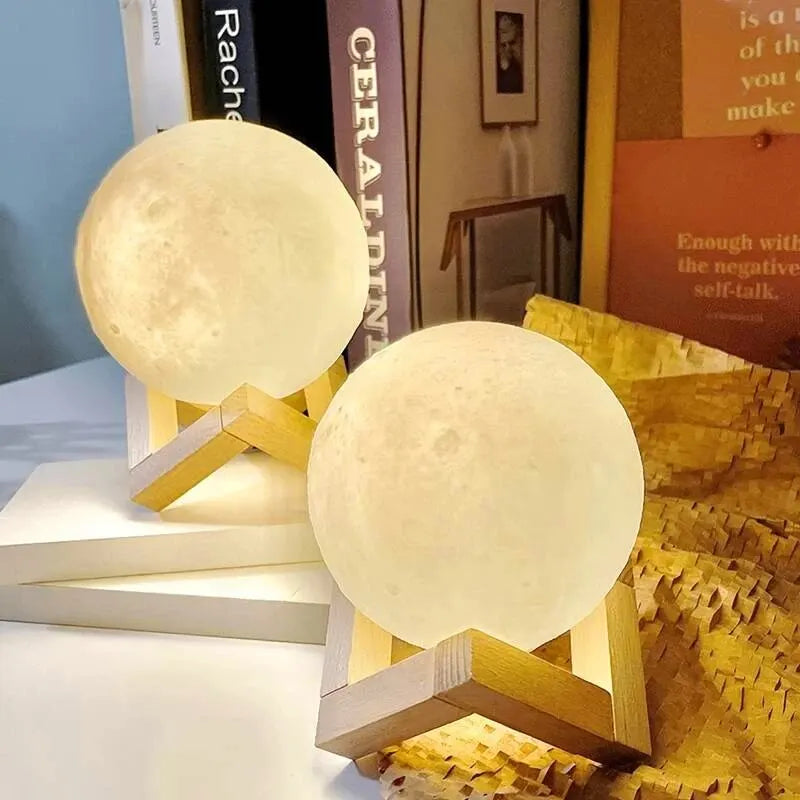 8 cm DIY Planet Lamp – Moon & Galaxy Night Light