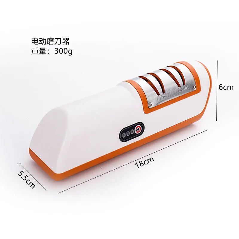 Kitchen Electric Knife Sharpener Multifunctional Automatic Professional 4 Gears Electric Knife Sharpener