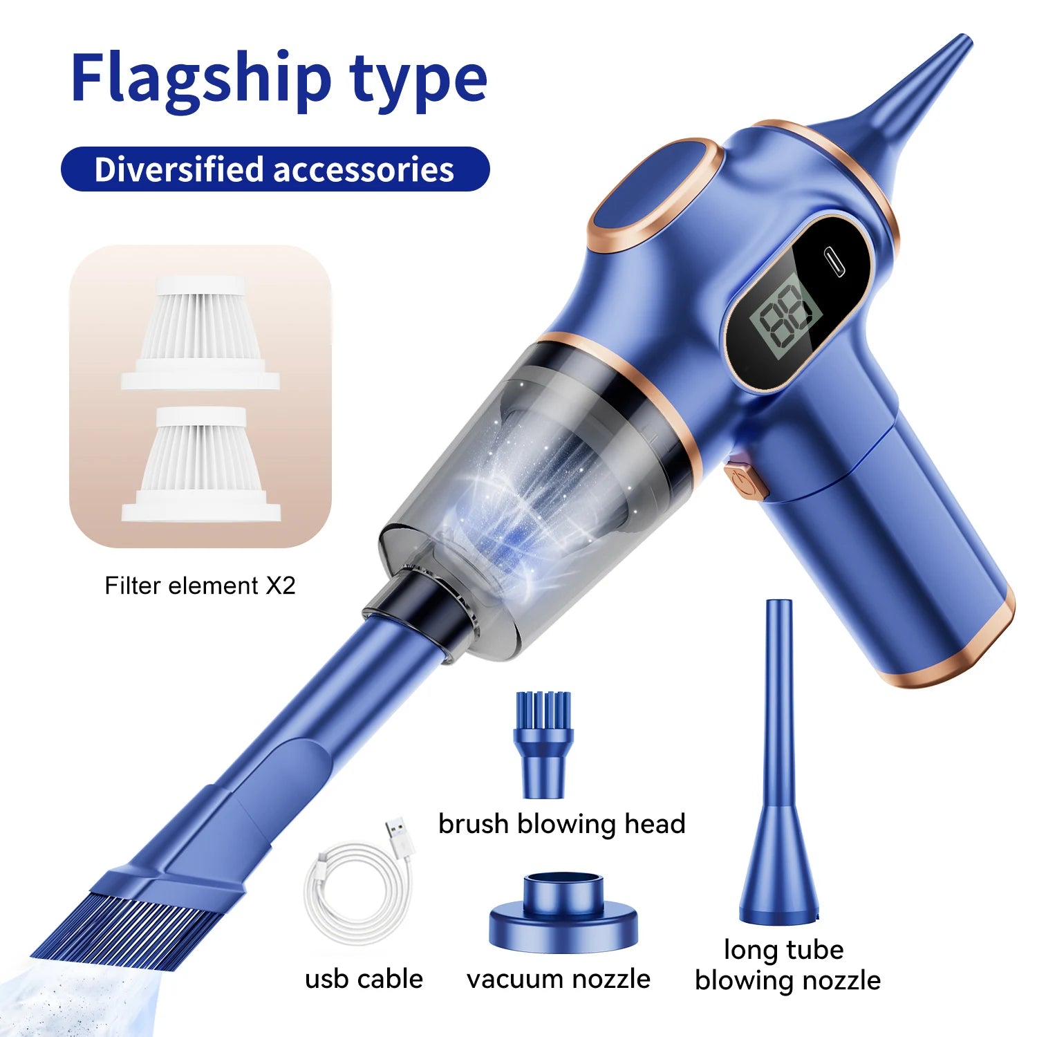 High-Power Household Cleaning Machine Mini Vacuum Carpet Cleaner