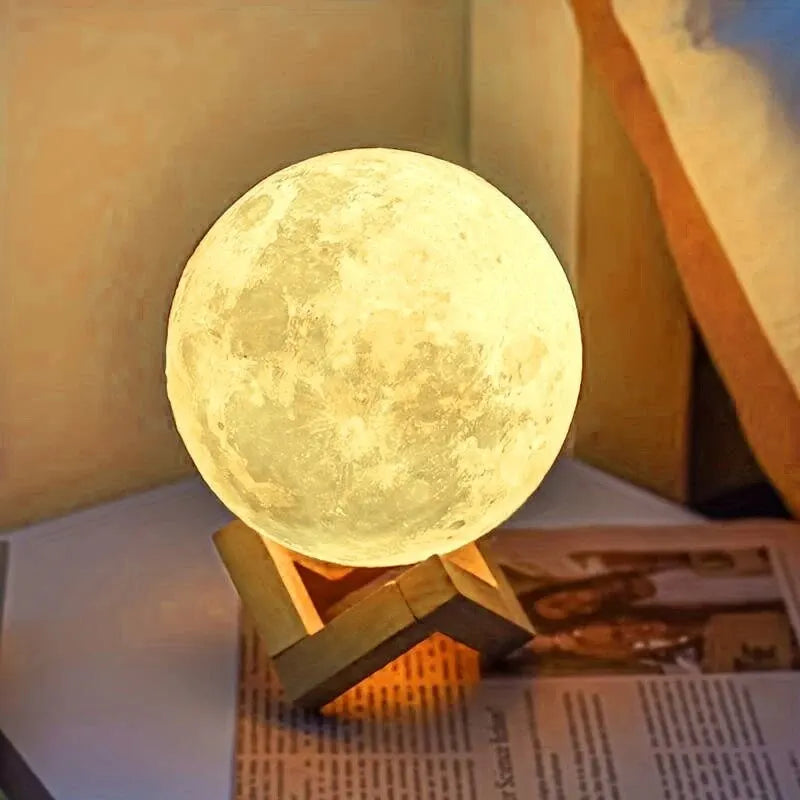 8 cm DIY Planet Lamp – Moon & Galaxy Night Light