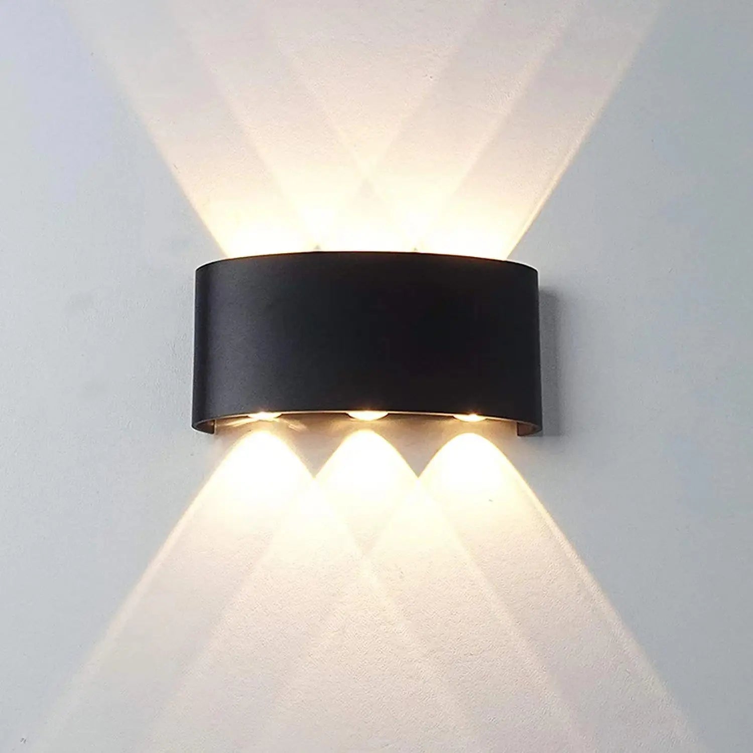 White Up Down Wall Mount Lights for Living Room Hallway Bedroom Decor