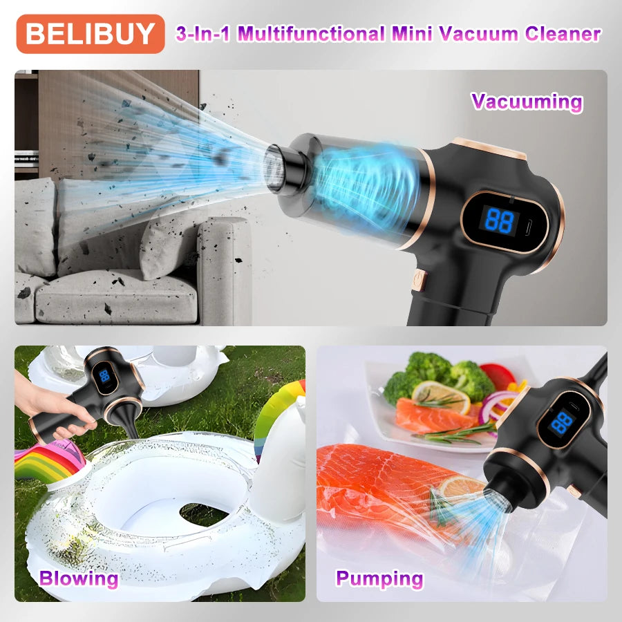 High-Power Household Cleaning Machine Mini Vacuum Carpet Cleaner