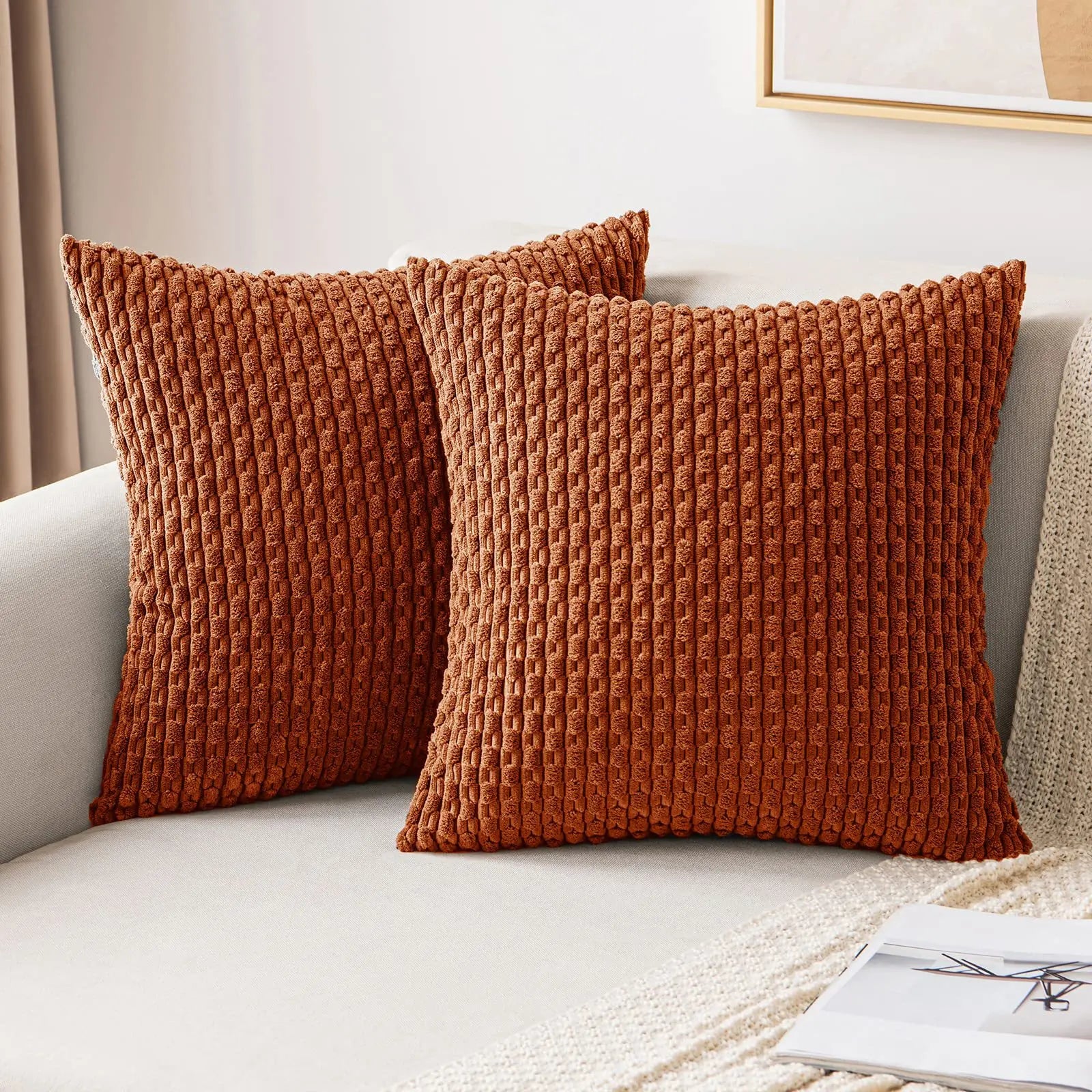 Cushion Cover 45x45cm High Quality Decorative Pillow Cover for Livingroom Decor