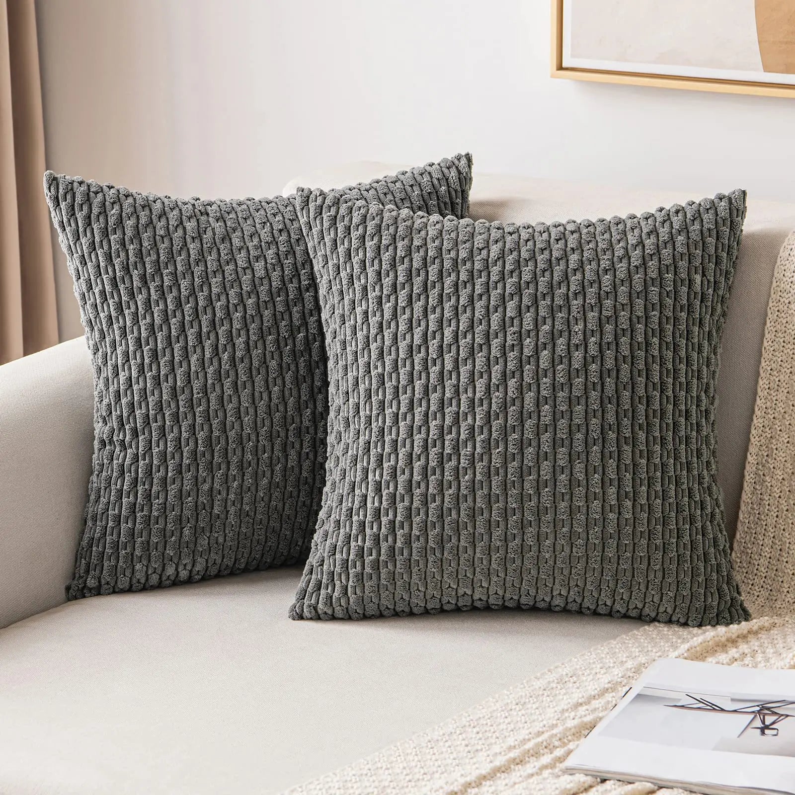 Cushion Cover 45x45cm High Quality Decorative Pillow Cover for Livingroom Decor